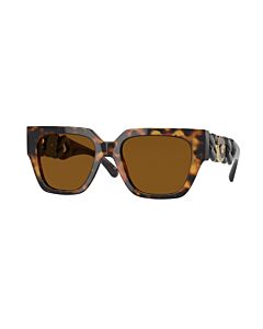 Versace 53 mm Havana Sunglasses