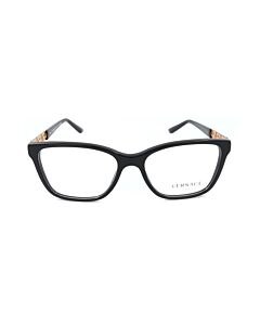 Versace 54 mm Black Eyeglass Frames