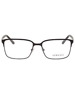 Versace 54 mm Matte Black Eyeglass Frames