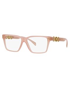 Versace 54 mm Opal Pink Eyeglass Frames
