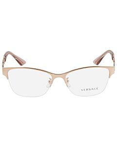 Versace 54 mm Rose Gold Eyeglass Frames