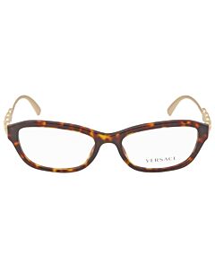 Versace 54 mm Tortoise Eyeglass Frames