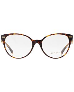 Versace 55 mm Havana Eyeglass Frames