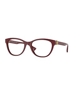 Versace 55 mm Red Eyeglass Frames