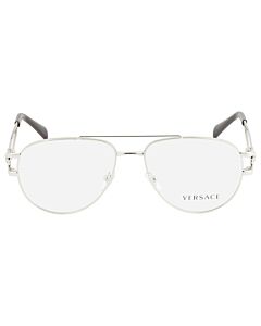Versace 55 mm Silver Eyeglass Frames