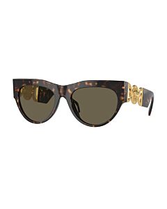 Versace 56 mm Havana Sunglasses