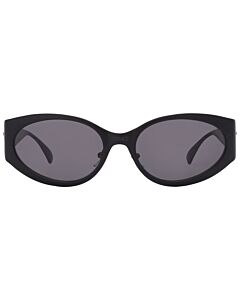 Versace 56 mm Matte Black Sunglasses