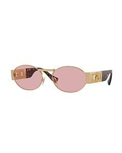 Versace 56 mm Matte Gold Sunglasses