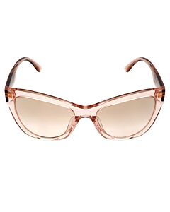 Versace 56 mm Transparent Pink Sunglasses
