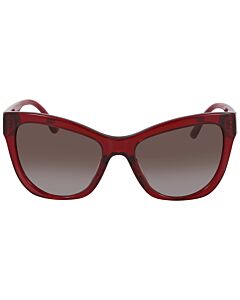 Versace 56 mm Transparent Red Sunglasses