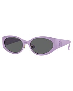 Versace 56 mm Violet Sunglasses
