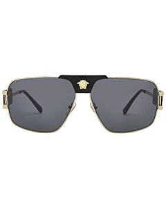 Versace 63 mm Gold Sunglasses