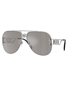 Versace 63 mm Silver Sunglasses