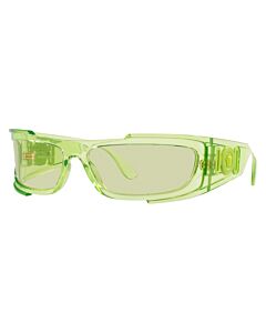 Versace 67 mm Transparent Green Sunglasses