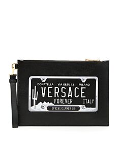 Versace Black Clutch