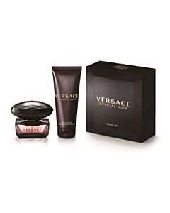 Versace Ladies Crystal Noir Gift Set Fragrances 8011003807918