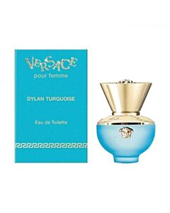 Versace Ladies Dylan Turquoise EDT Spray 0.17 oz Fragrances 8011003858583