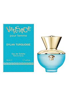 Versace Ladies Dylan Turquoise EDT Spray 1.7 oz Fragrances 8011003858545