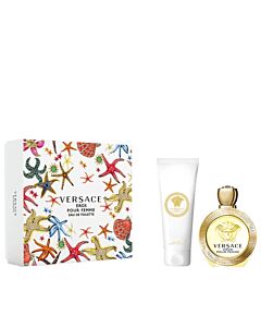 Versace Ladies Eros Pour Femme Gift Set Fragrances 8011003879199