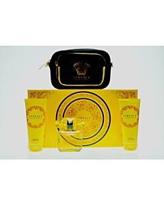 Versace Ladies Yellow Diamond Gift Set Fragrances 8011003876662