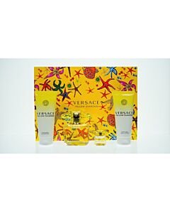 Versace Ladies Yellow Diamond Gift Set Fragrances 8011003879168