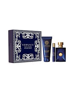 Versace Men's Dylan Blue Gift Set Fragrances 8011003879373