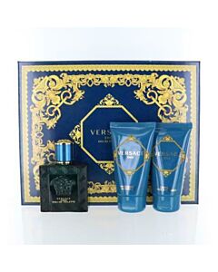 Versace Men's Eros Gift Set Fragrances 8011003870301