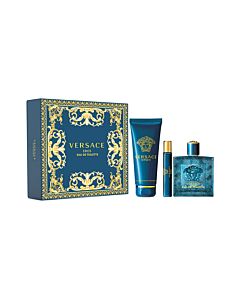 Versace Men's Eros Gift Set Fragrances 8011003879403