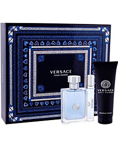 Versace Men's Versace Pour Homme 3.4 oz Gift Set Fragrances 8011003854523