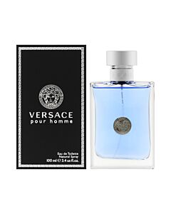 Versace Signature Homme by Versace EDT Spray (blue / Silver) 3.3 oz (m)