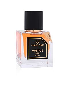 Vertus Paris Unisex Amber Elixir EDP Spray 3.4 oz Fragrances 3612345679253