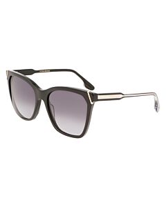Victoria Beckham 56 mm Black Sunglasses