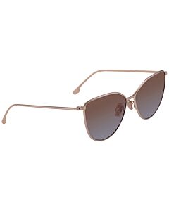 Victoria Beckham 59 mm Gold Sunglasses