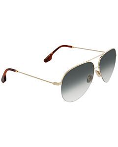 Victoria Beckham 62 mm Gold Tone Sunglasses