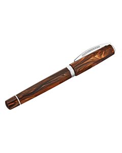 Visconti 804RLMS14 'Medici' Brown Resin Rollerball Pen