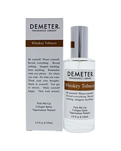 Whiskey Tobacco by Demeter for Women - 4 oz Cologne Spray