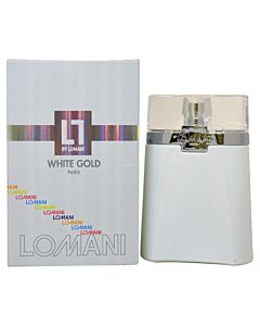 White Gold by Lomani for Men - 3.3 oz EDT Spray