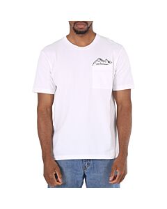 White Mountaineering White Logo Print Short Sleeve Pocket T-Shirt