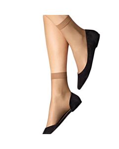 Wolford Ladies Caramel Nude 8 Socks