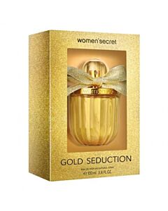 Women Secret Ladies Gold Seduction EDP Spray 3.4 oz Fragrances 8411114054919