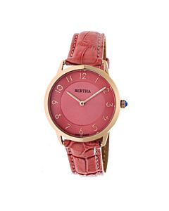Women's Abby Leather Coral Dial