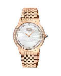 Women's Airolo Stainless Steel Mother of Pearl Dial Watch