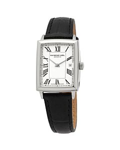 Women's Toccata (Alligator) Leather White Dial Watch