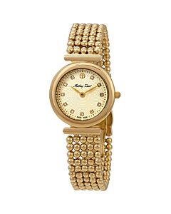 Women's Allure Stainless Steel Gold Dial