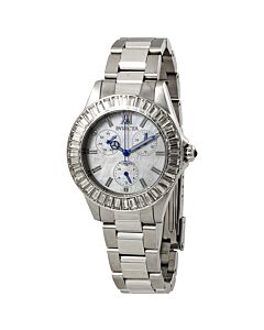 Women's Angel Stainless Steel Mother of Pearl Dial