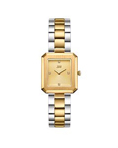 Women's Arc Stainless Steel Gold-tone Dial Watch