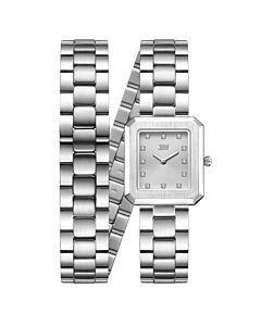 Women's Arc Stainless Steel Silver-tone Dial Watch