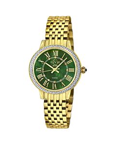 Women's Astor Iii Stainless Steel Green Dial Watch