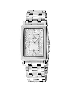 Women's Avenue of Americas Mini Stainless Steel White Dial Watch