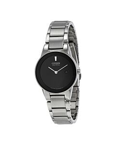 Women's Axiom Stainless Steel Black Dial